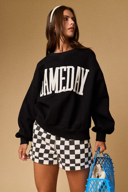 Gameday Black Sweatshirt