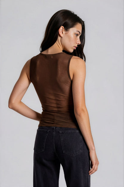 Linear Illusion Top