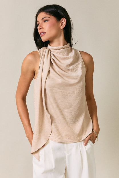 Driftwood Silk Top