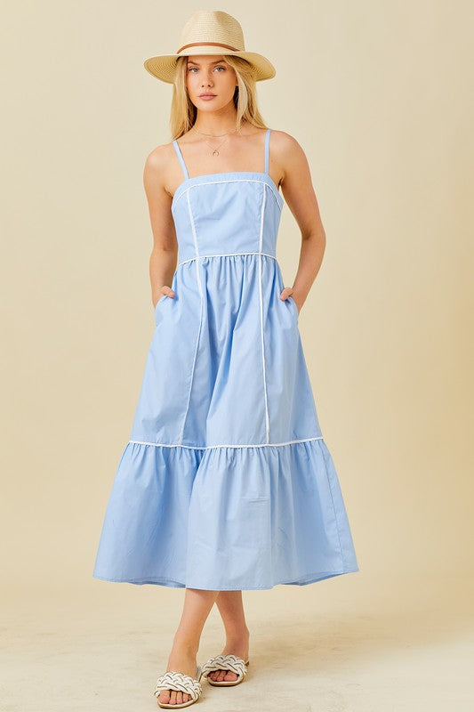 Harbor Haven Midi Dress