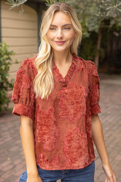 Autumn Glamour Top