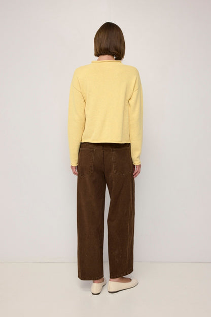 The Marlo Yellow Cardigan