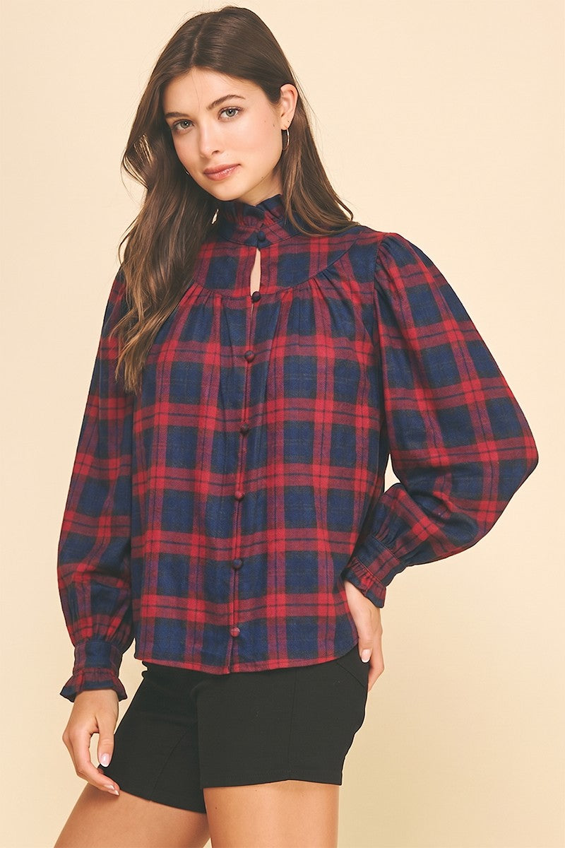 Mistletoe Kiss Top