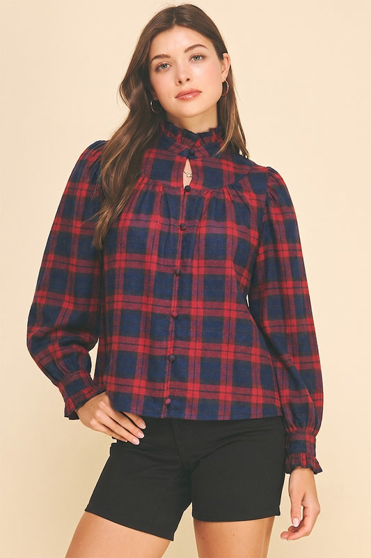 Mistletoe Kiss Top
