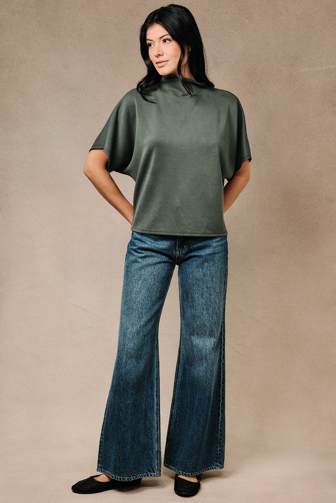 Now You Know Olive Top