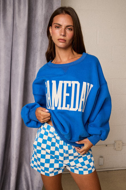 Gameday Blue Sweatshirt