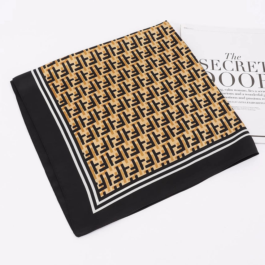 Golden Noir Scarf