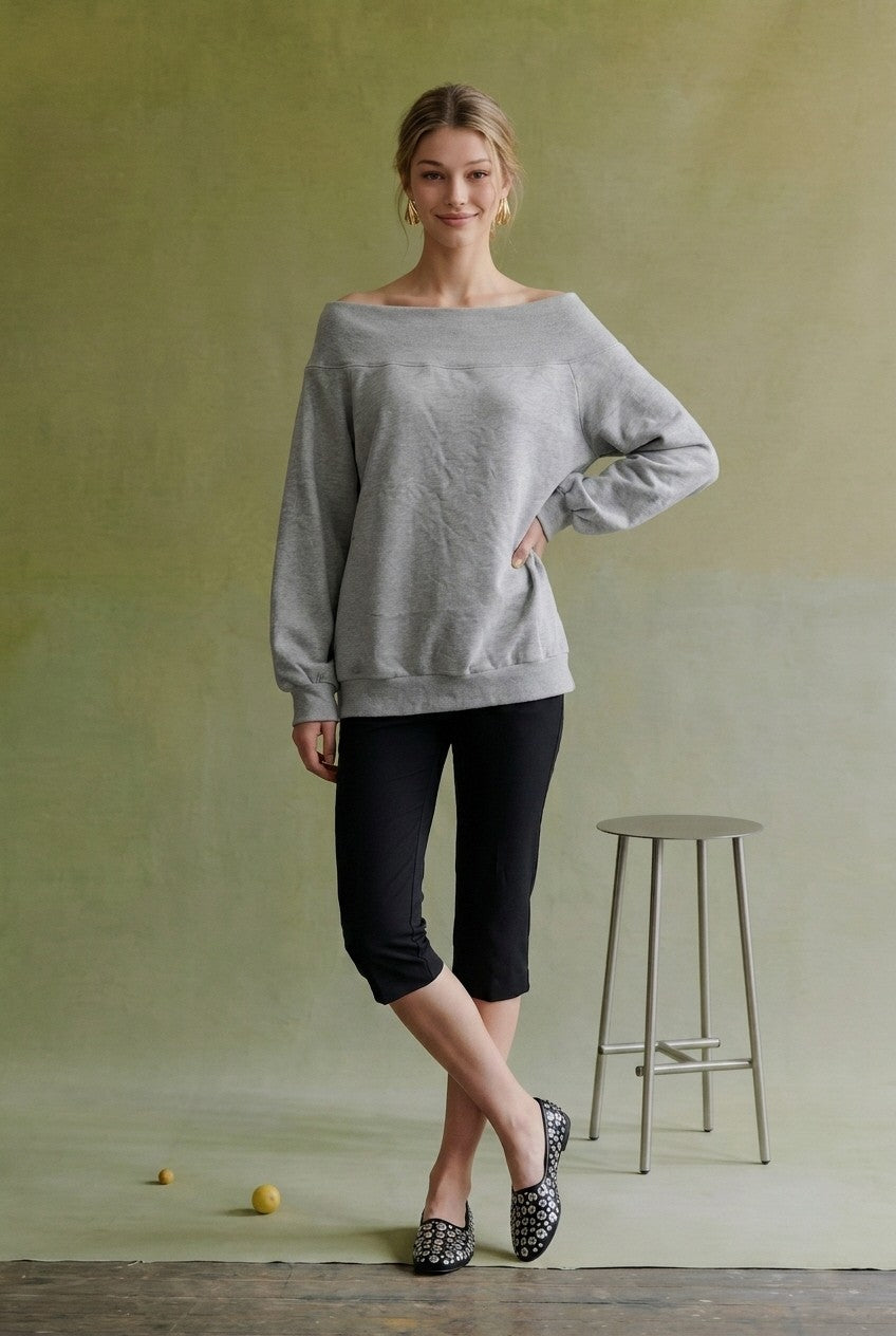 Parisian Leisure Grey Top