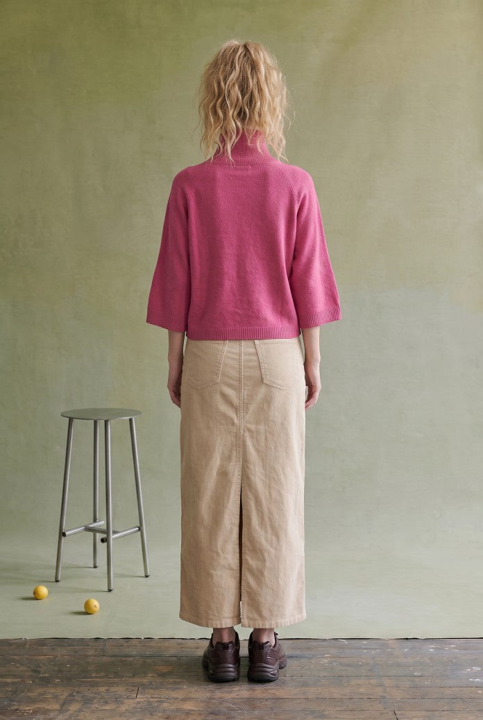 All About You Fuchsia Sweater