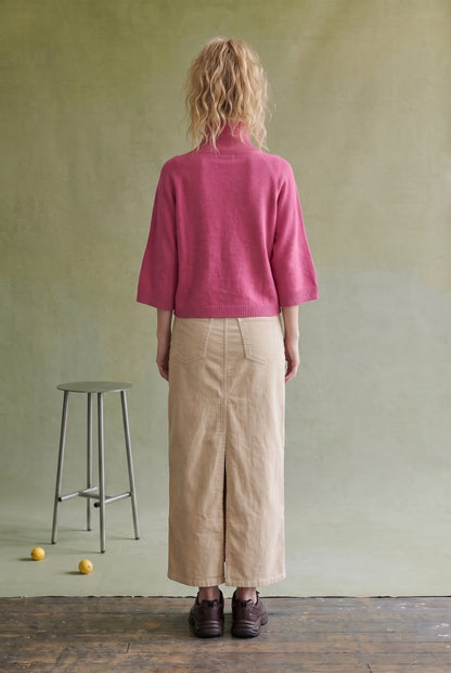 All About You Fuchsia Sweater