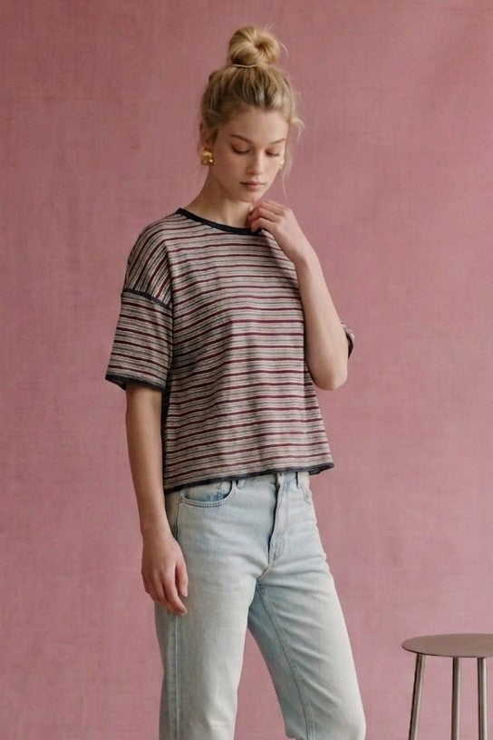 Vintage Stripe Tee