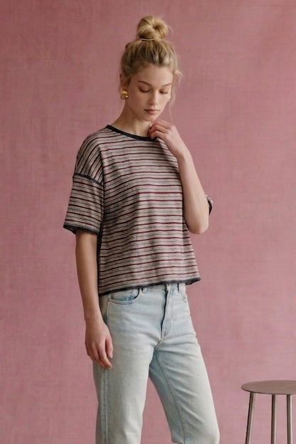 Vintage Stripe Tee