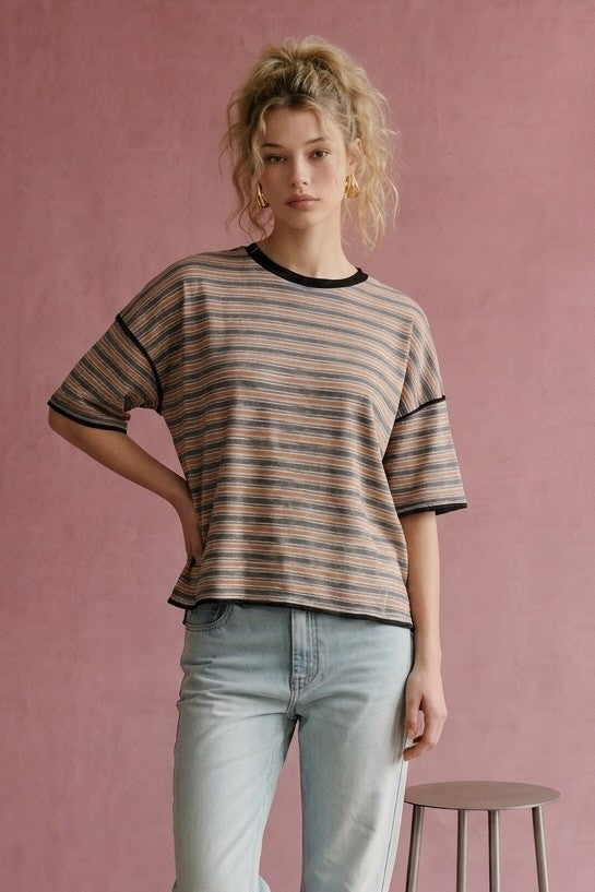 Vintage Stripe Tee