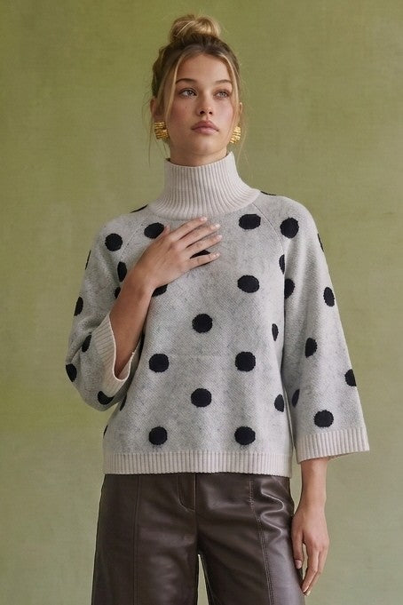 Dotted Luxe Sweater