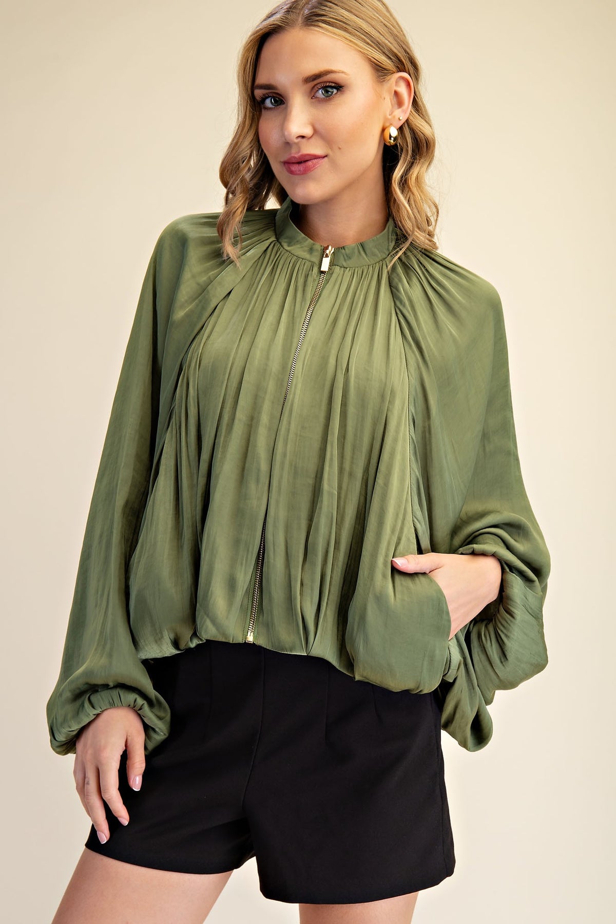 City Chic Bomber Jacket