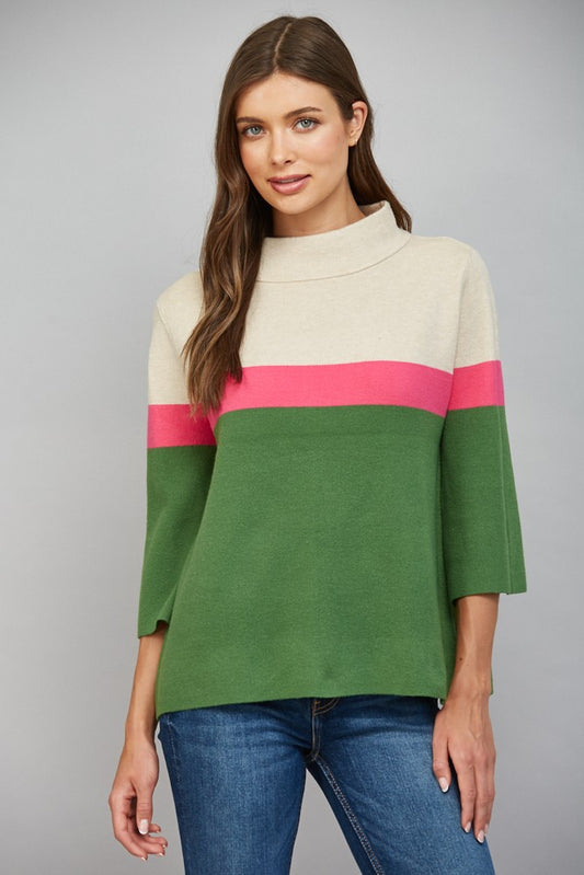 Colorblock Moment Sweater