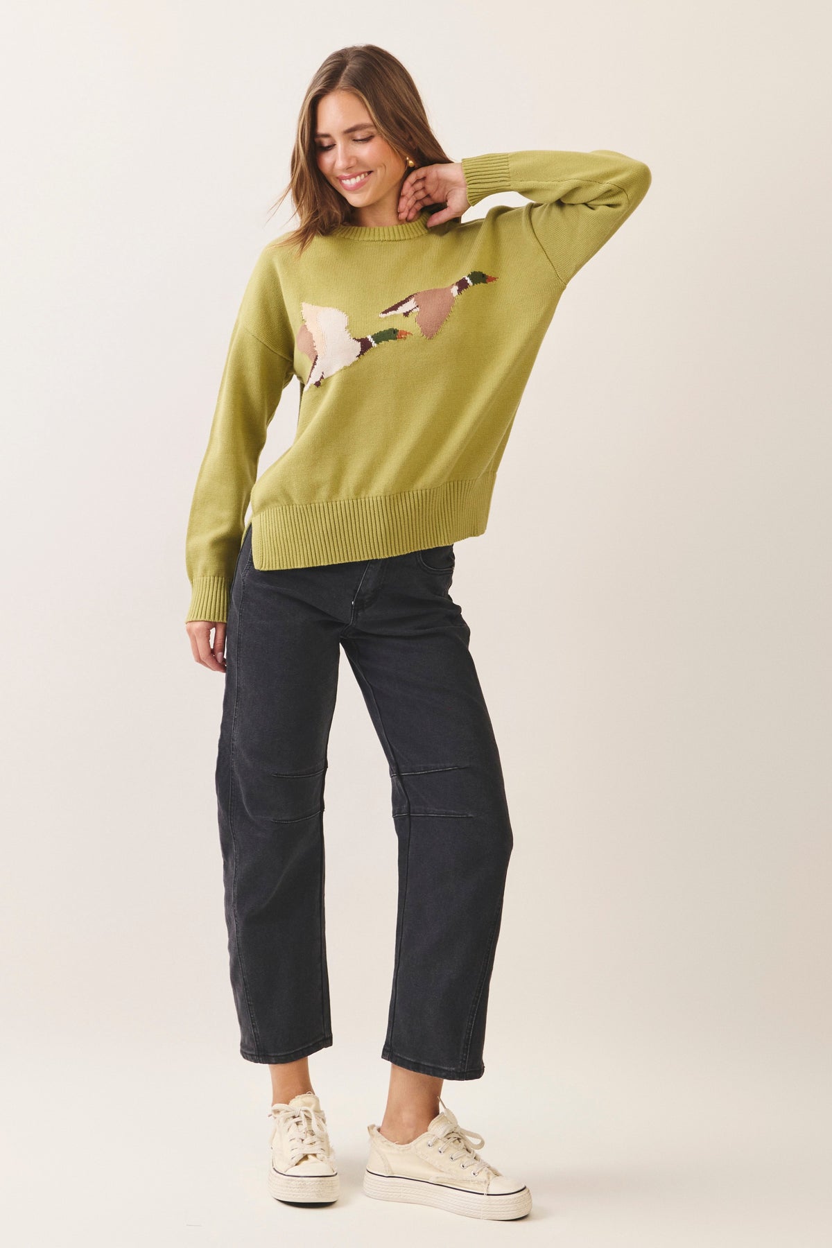 Flying Ducks Sweater
