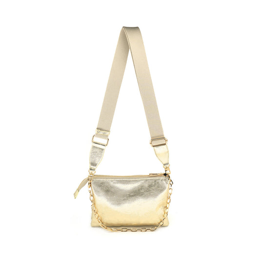 Isabella Gold Handbag