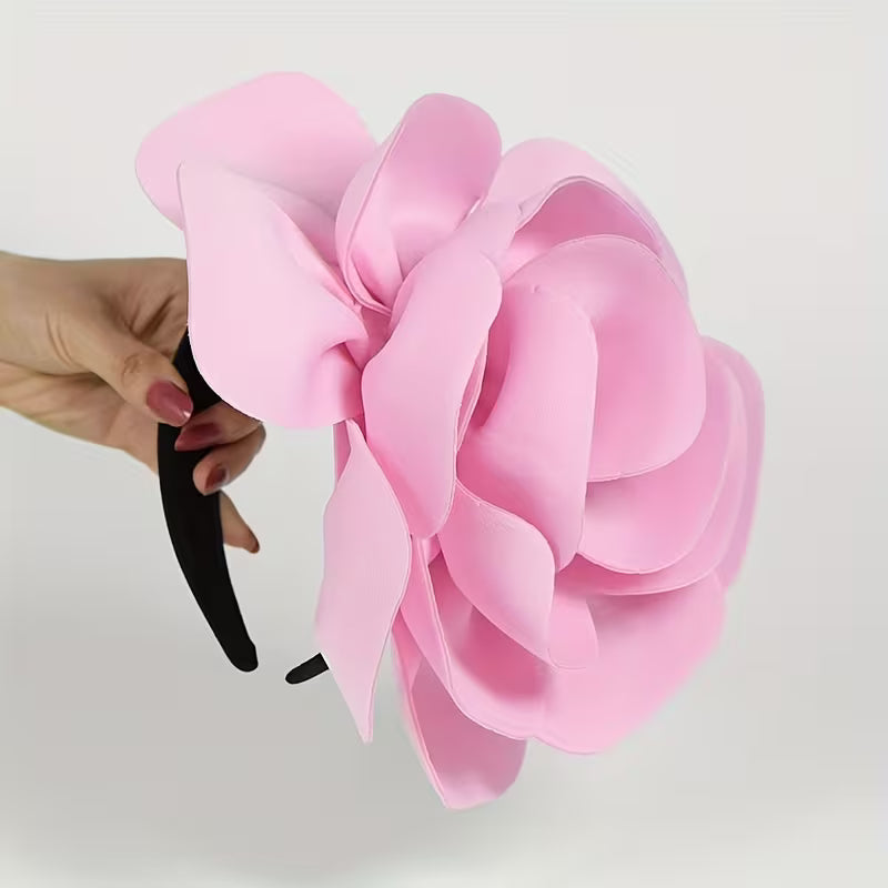 Whispering Petals Light Pink Fascinator