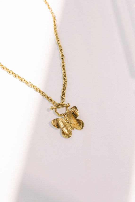 Flutterby Toggle Necklace