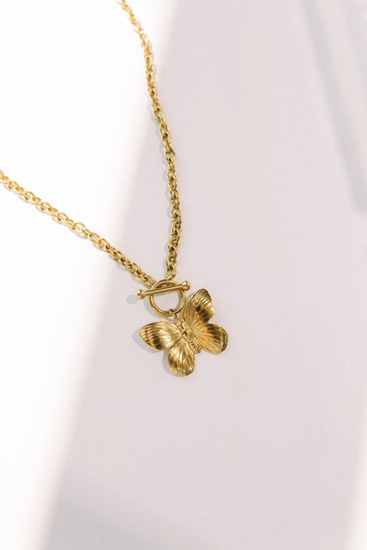 Flutterby Toggle Necklace