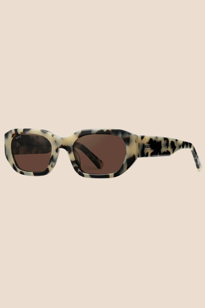 London Beige Tortoise / Amber Lens Polarized Sunglasses