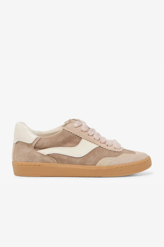 Notice Dark Taupe Suede Sneakers