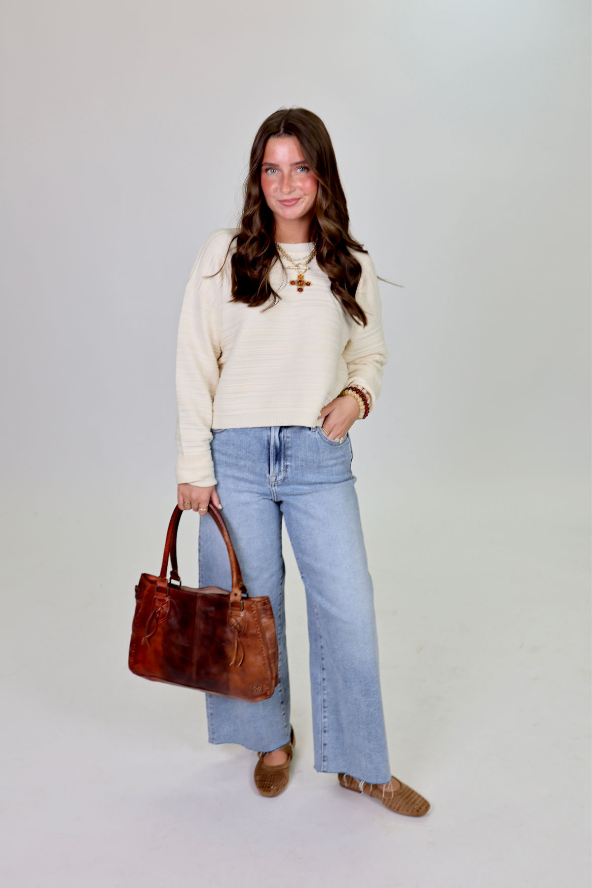Simply Yours Cream Sweater