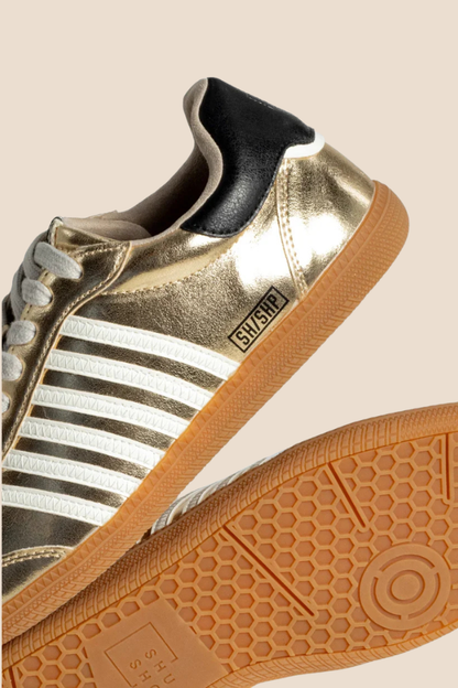 Stevie Light Gold Sneaker