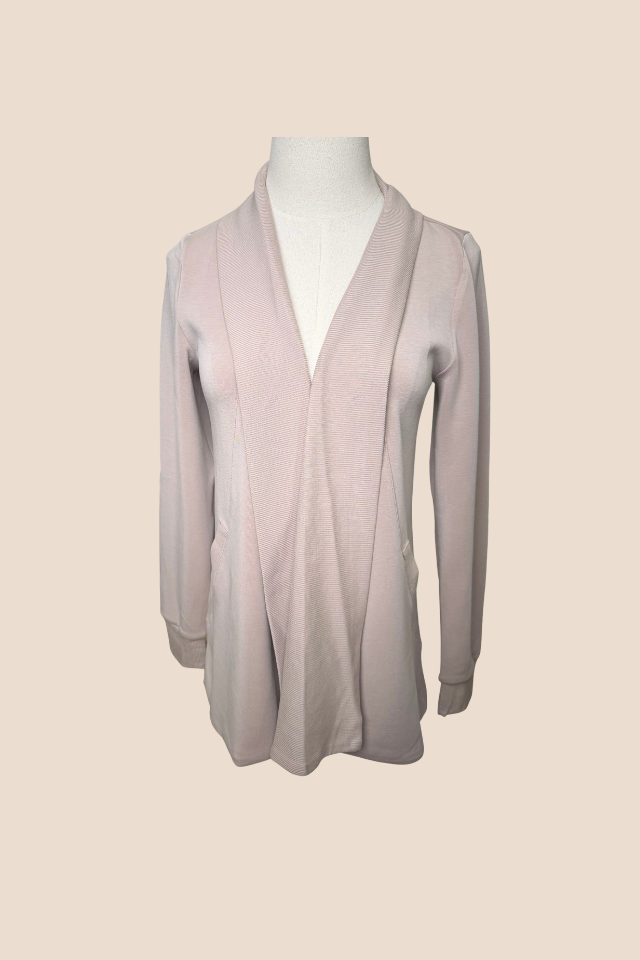 The Luxe Taupe Cardigan