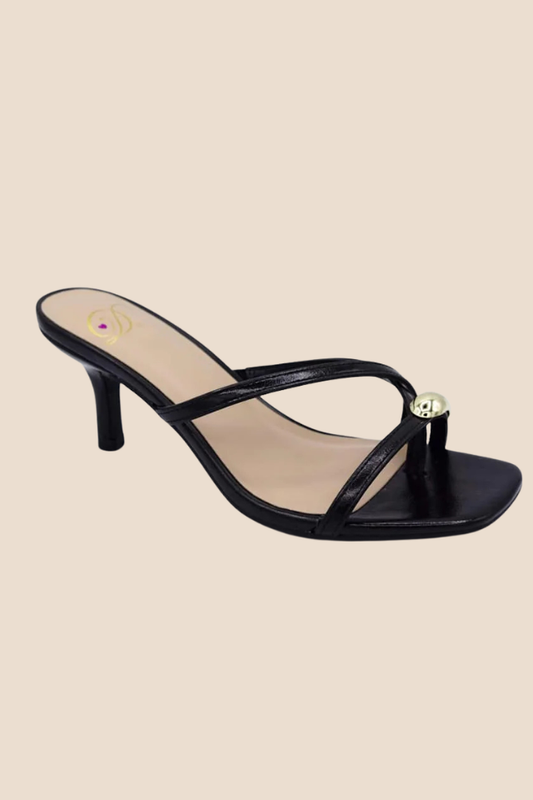 Cane Black Sandal