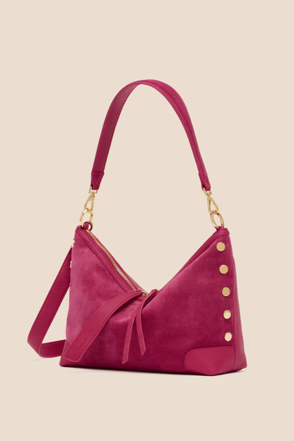 Grace Med Calypso Suede/Gold Handbag