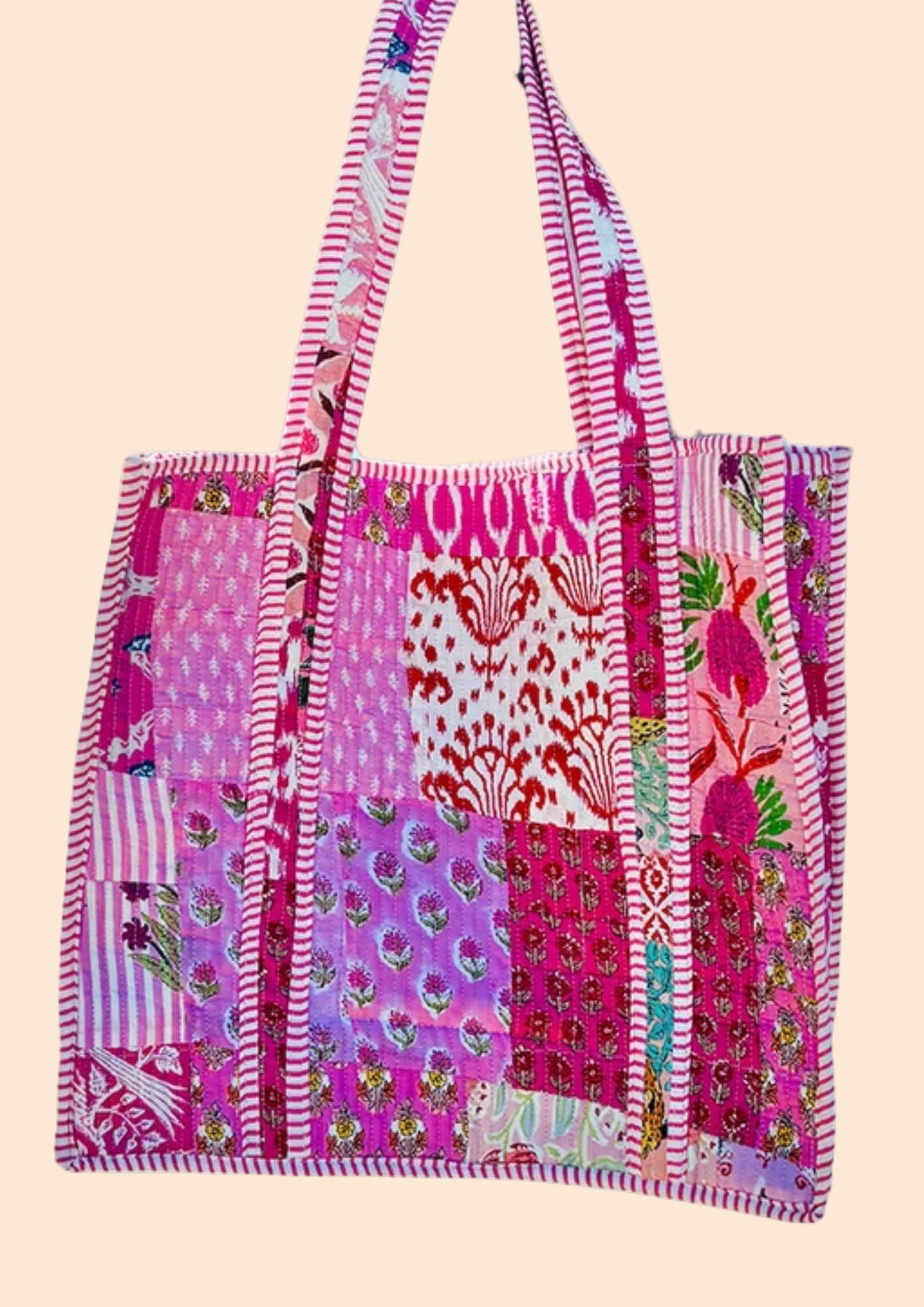Aurora Patchwork Tote Bag