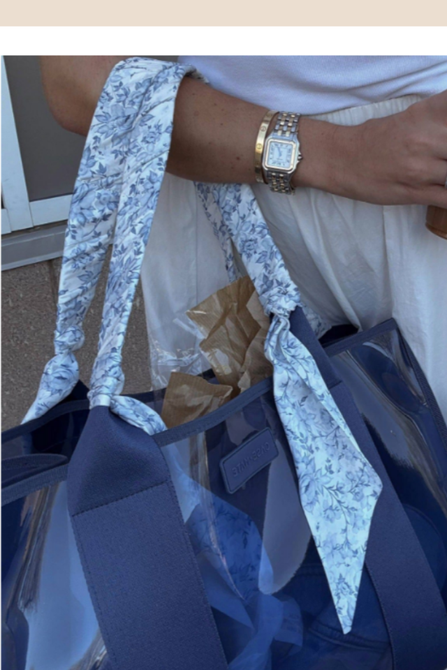 Jelly Something Navy Twilly Tote Bag