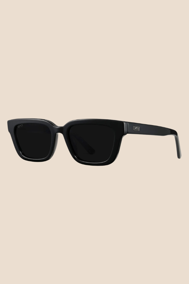 Vivian  Black / Triple Black Lens Polarized Sunglasses