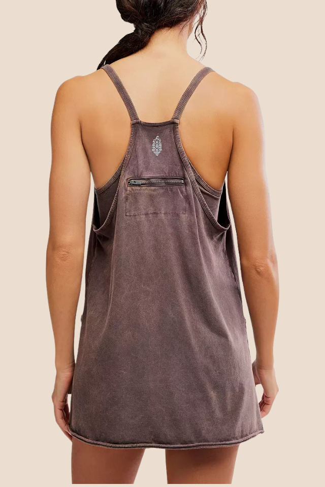 Hot Shot Mini Chocolate Dress
