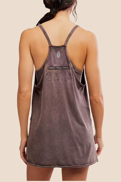 Hot Shot Mini Chocolate Dress