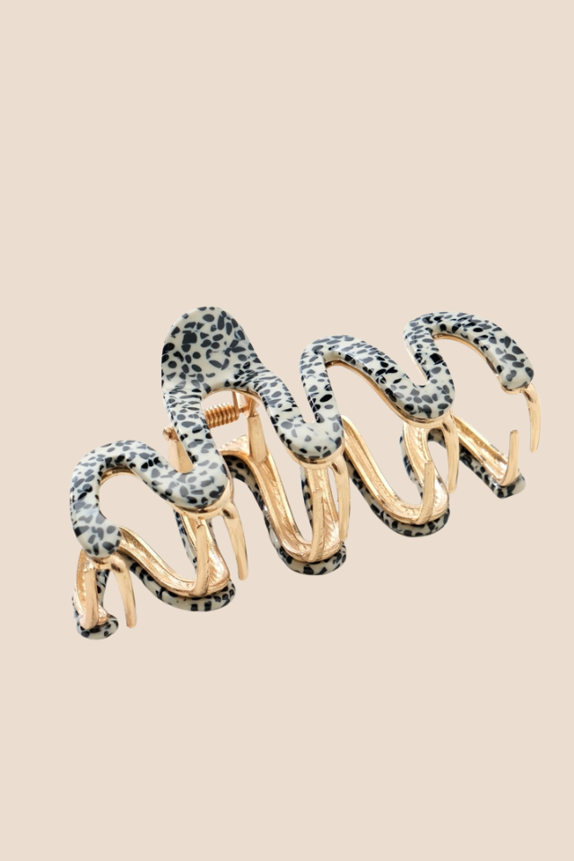 Willow Large Neutral Metal Hair Clip