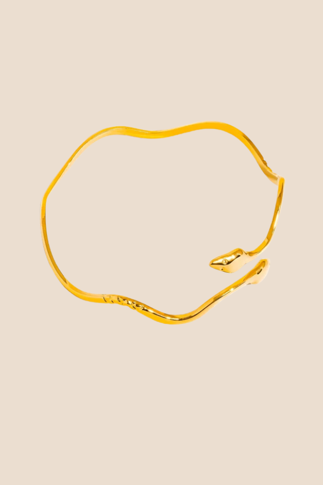 Zofia Wavy Serpent Bracelet