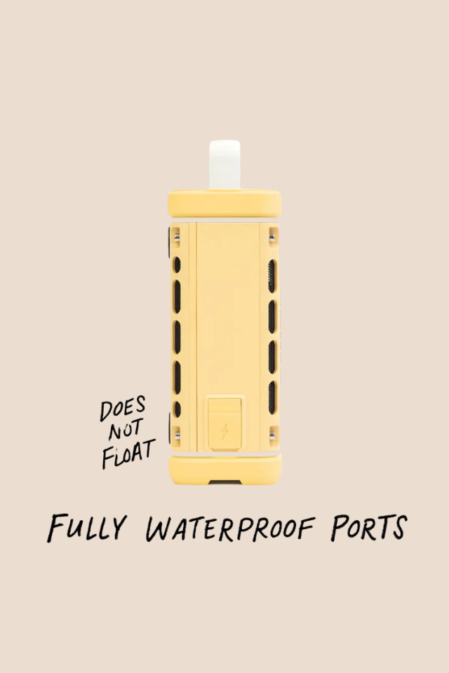 Turtlebox Ranger Waterproof Fighting Lady Yellow Speaker