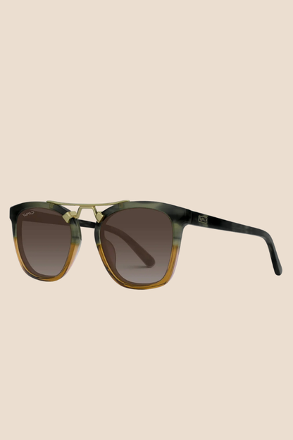 Demi Desert Sage / Brown Gradient Lens Polarized Sunglasses
