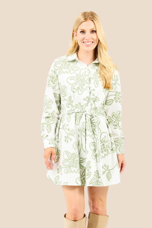 Sarah White Dress