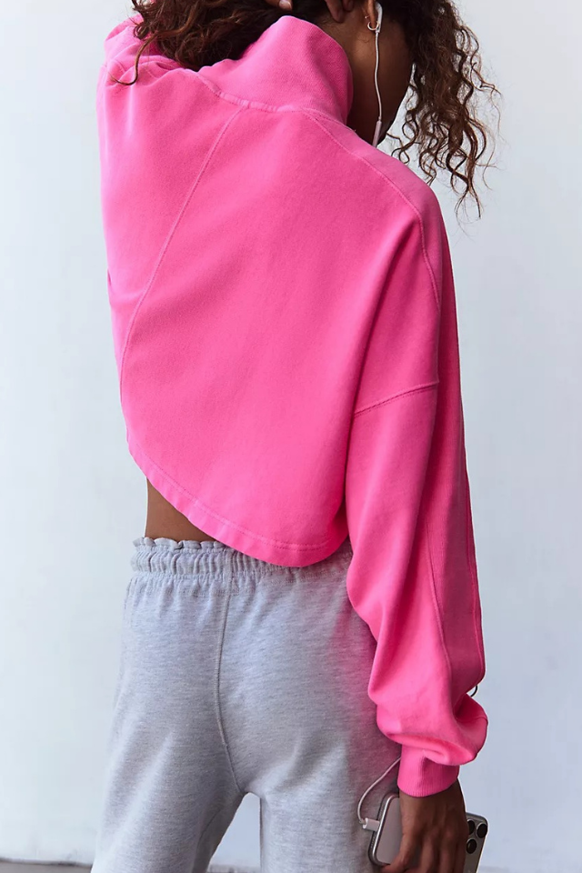 Pick Up Game Hot Pink Pullover