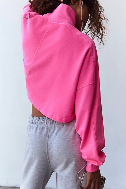 Pick Up Game Hot Pink Pullover