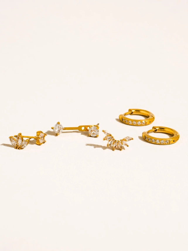 Novaé Crystal Mix Earring Set