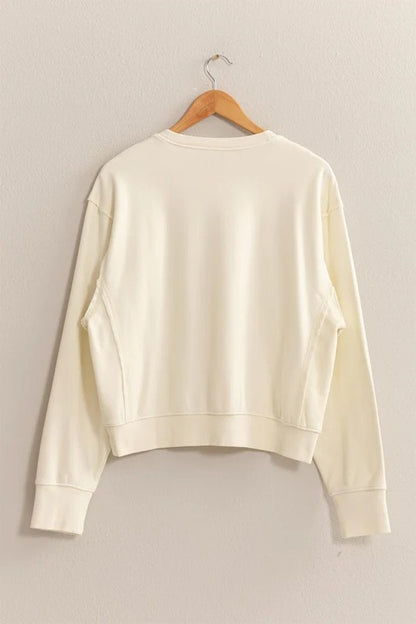 Peaceful Easy Cream Sweatshirt