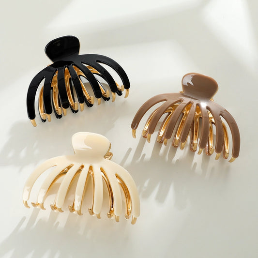 Hailey Solid Metal Hair Clip