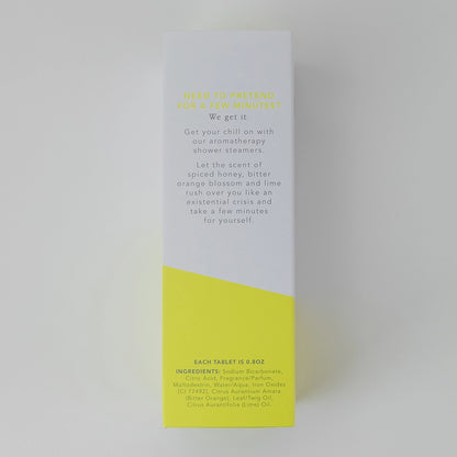 Everything Is Fine Sea Salt, Citrus & Neroli Shower Steamers (Set of 8)