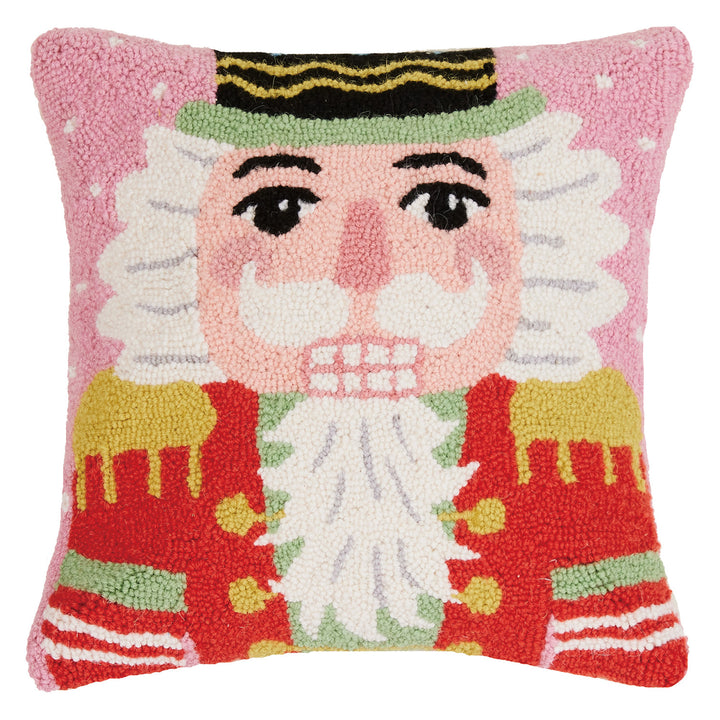 Nutcracker Hook Pillow Ribbon Chix