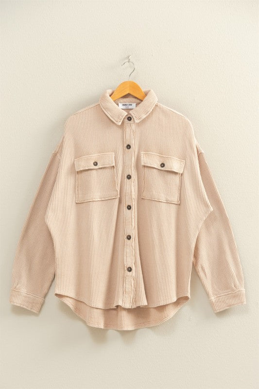 For the Story Taupe Top
